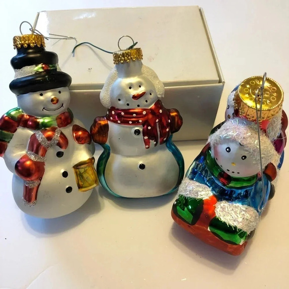 Other - Vintage Christmas ornaments 3 pieces lot